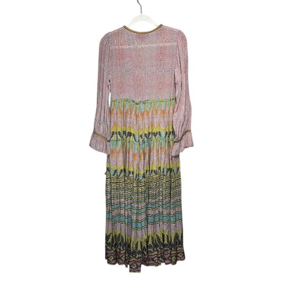 Bhanuni by Jyoti Giorgia Embroidered Maxi Dress - Anthropologie - Size 4 - Picture 6 of 7